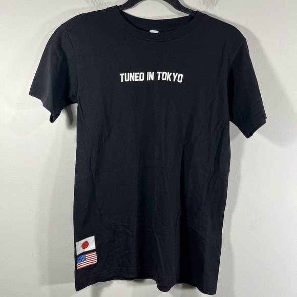 Lane Seven Tuned in Tokyo Project Tokyo Black T-Shirt Men's Small - Picture 1 of 7
